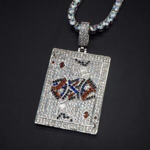 Poker King Iced Necklace