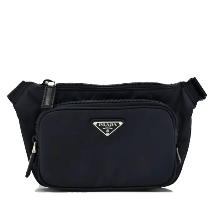 Prada Nylon and Saffiano Belt Bag | Iconic Belt