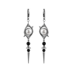 Punk Eye Beaded Earrings