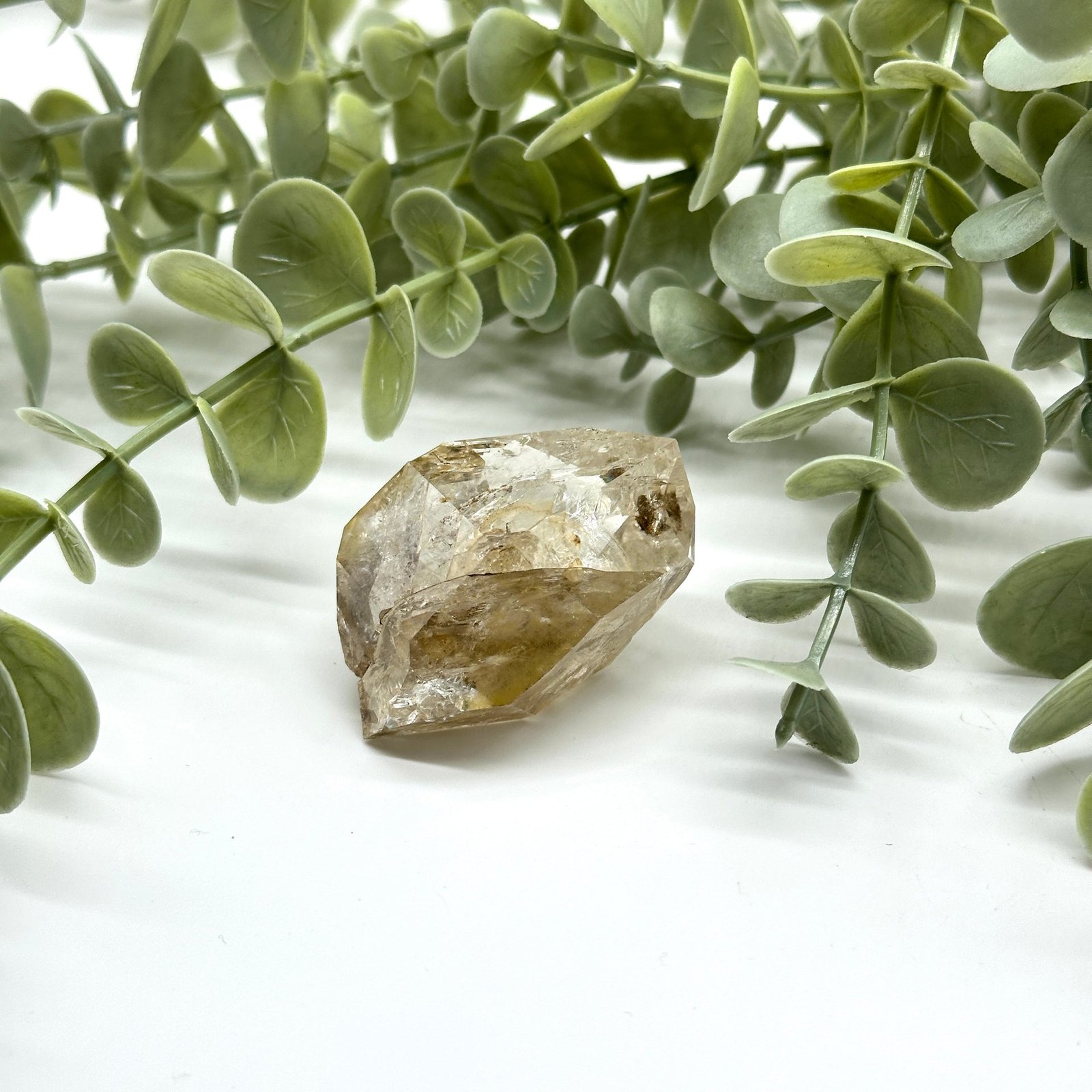 Rainbow Energy Double Terminated Herkimer Diamond Quartz Crystal Rainbow Energy Double Terminated Herkimer Diamond Quartz Crystal