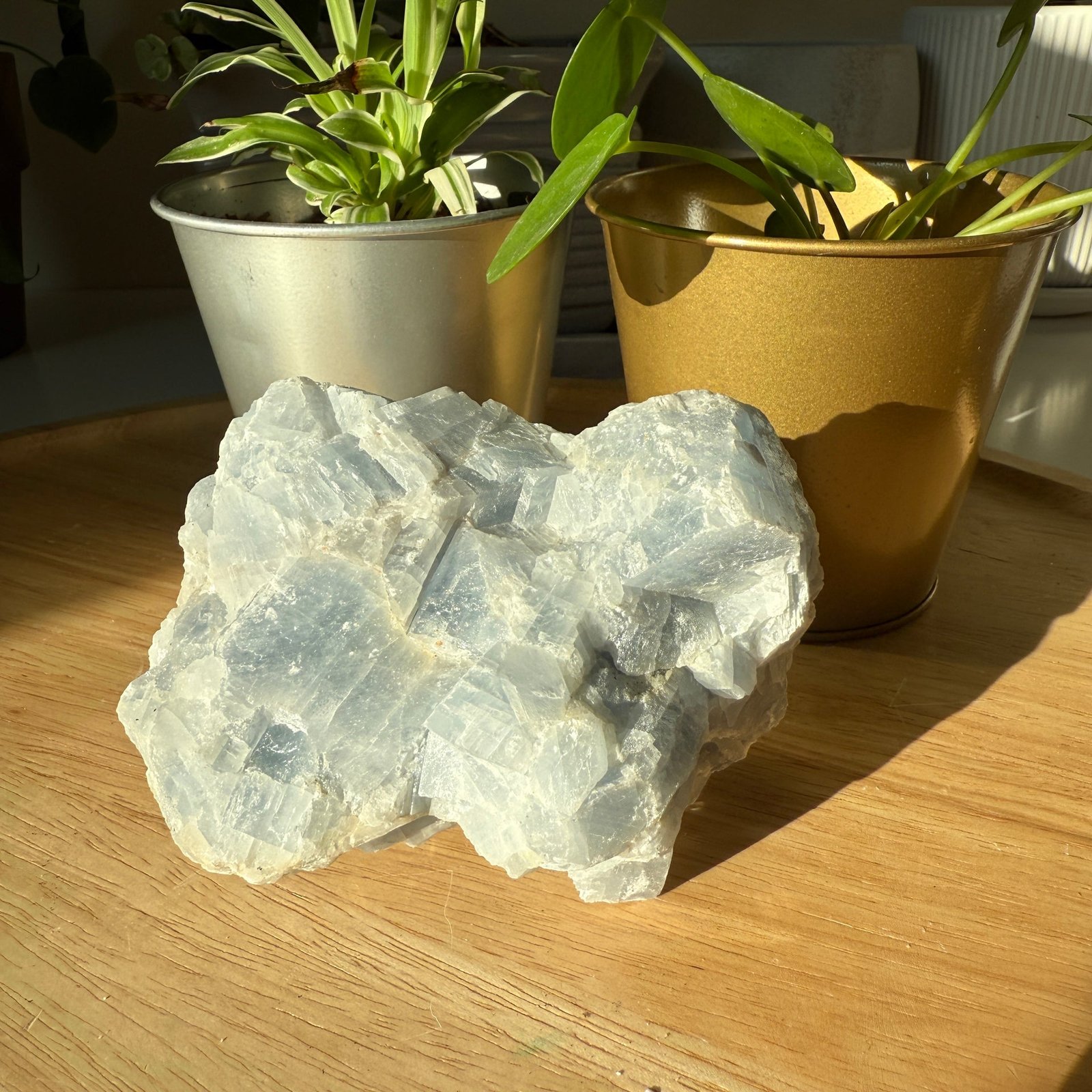 Rough Blue Calcite (Mexico) Rough Blue Calcite (Mexico)