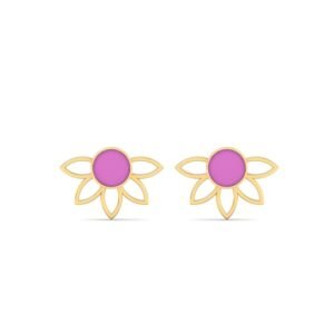 Rustam gold earring