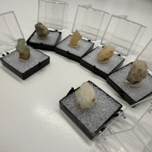 Shimmering Natural Raw Ethiopian Opal Collector Sets 15 Carats each