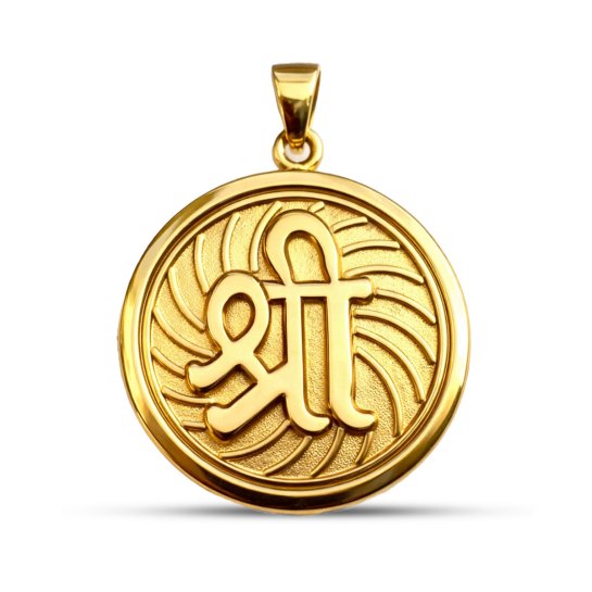 Shree yellow gold coin For Men and Women