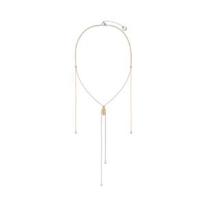 Snake Head Slider Y Necklace