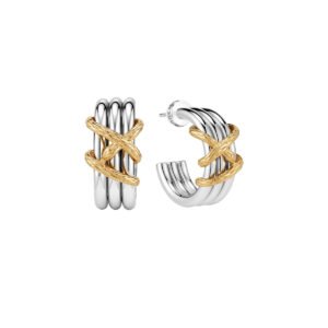 Snake Loop Hoop Earrings