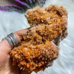 Sparkly Fluorite & Creedite Large Natural Specimen -Locality Mexico