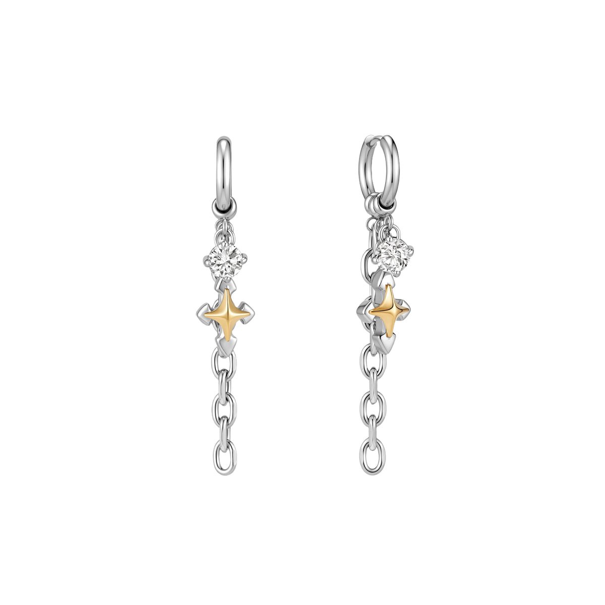Starburst Key Chain Earrings