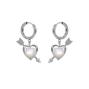 Targeted Heart Earrings