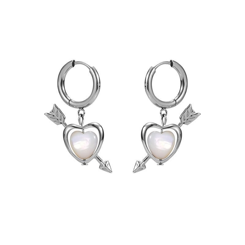 Targeted Heart Earrings