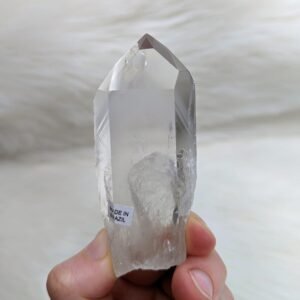 Ultra Clear Quartz Phantom Polished Point AA Grade from Brazil