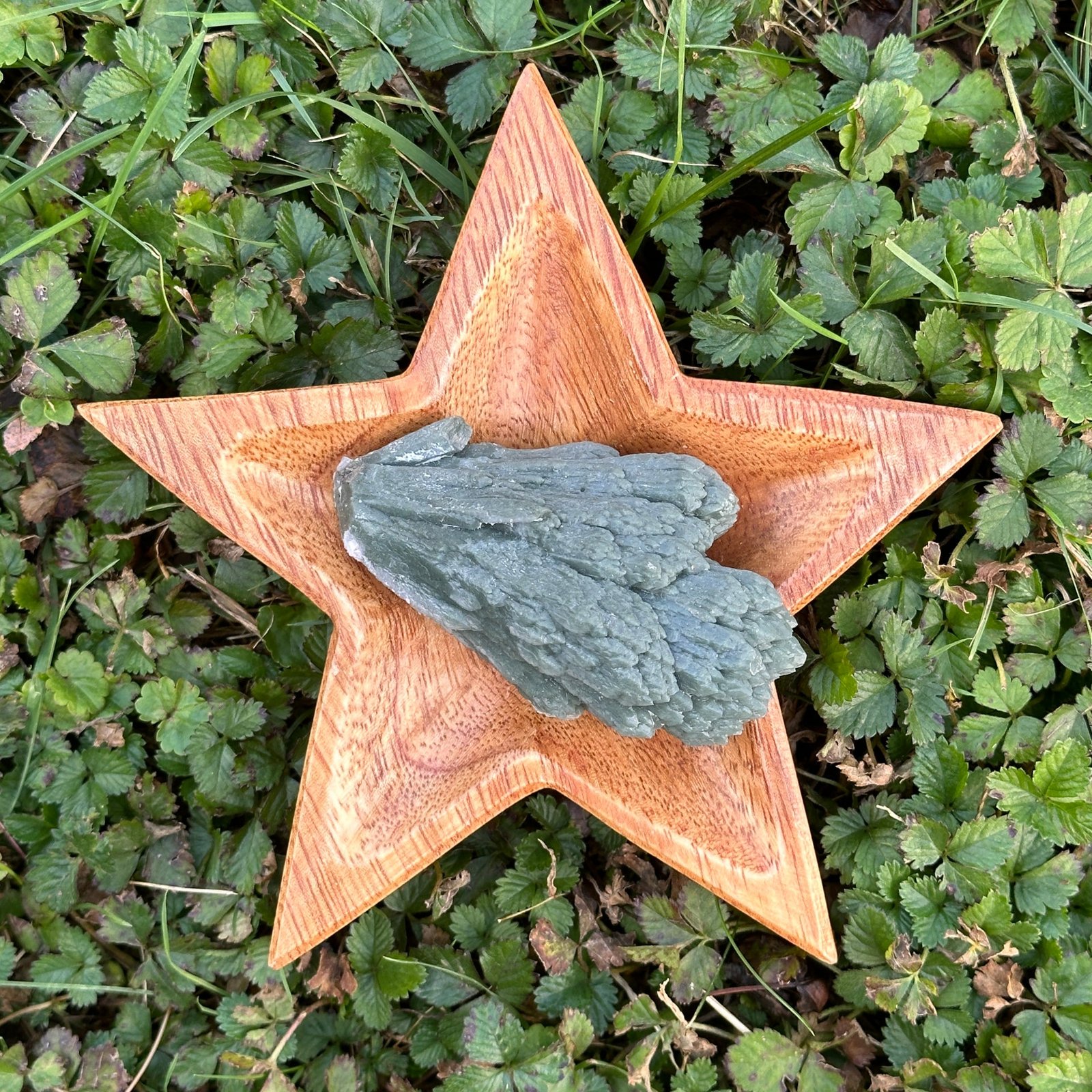 Very Rare Chunky Hedenbergite Green Quartz Cluster – Locality: Inner Mongolia