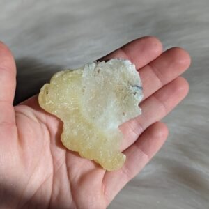 Vibrant Yellow Brucite Specimen