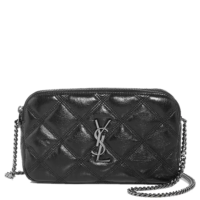 YSL Becky Double-Zip Pouch | Refined Clutch
