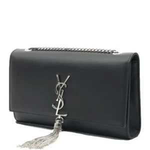 YSL Kate Medium Tassel Bag (Silver) | Designer-Inspired Bag