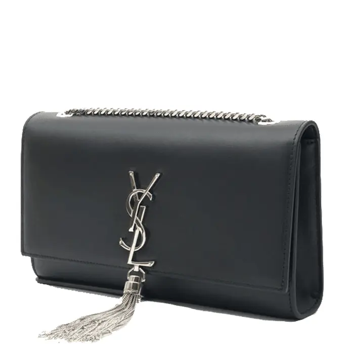 YSL Kate Medium Tassel Bag (Silver) | Designer-Inspired Bag